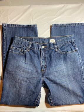 Vtg Levi’s 515 Lower Rise Bootcut Jeans 100% Cotton Medium Wash 12 Pet